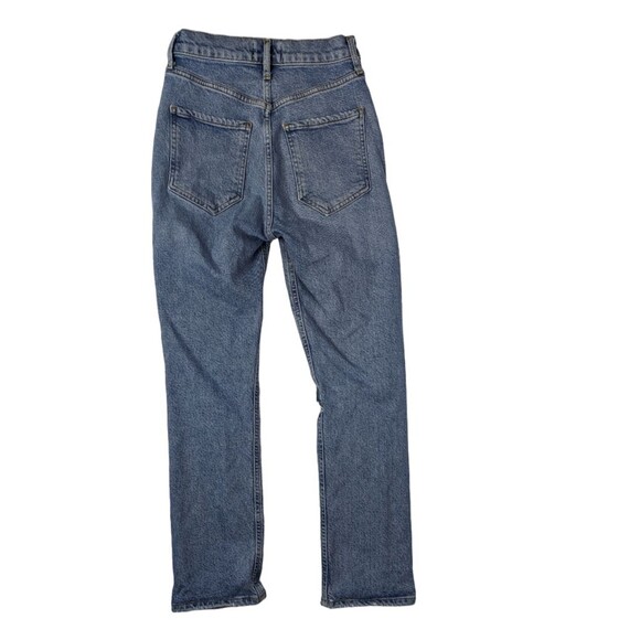 AGOLDE Womens Riley High Rise Straight Crop Jeans Size 24 - Picture 4 of 9
